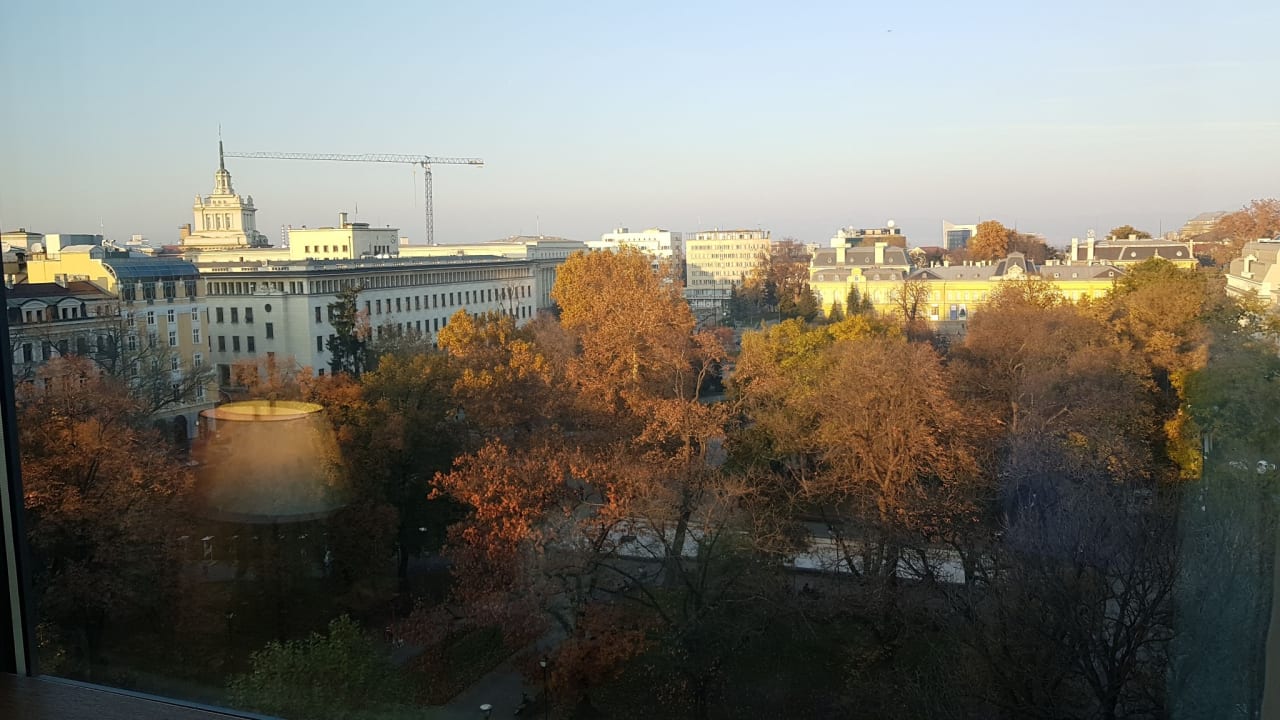 Ausblick Grand Hotel Sofia