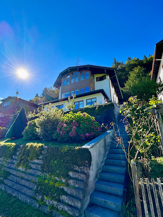 Außenansicht Ferienwohnung Bergfrieden
