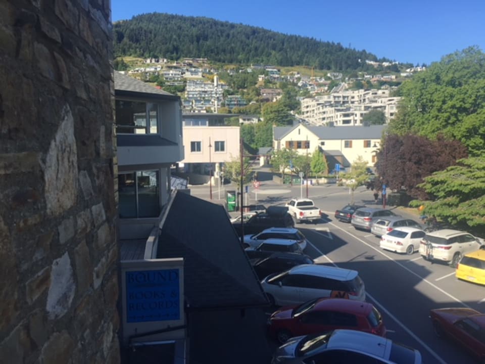 Ausblick Hostel Nomads Queenstown