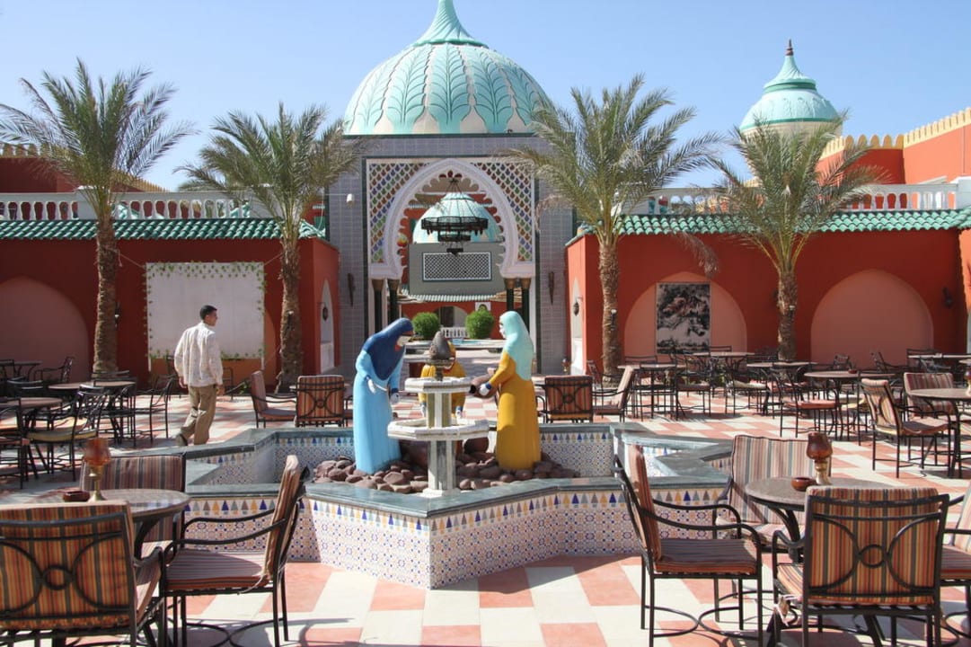 Lobby Terrasse Pickalbatros Alf Leila Wa Leila Resort - Neverland Hurghada