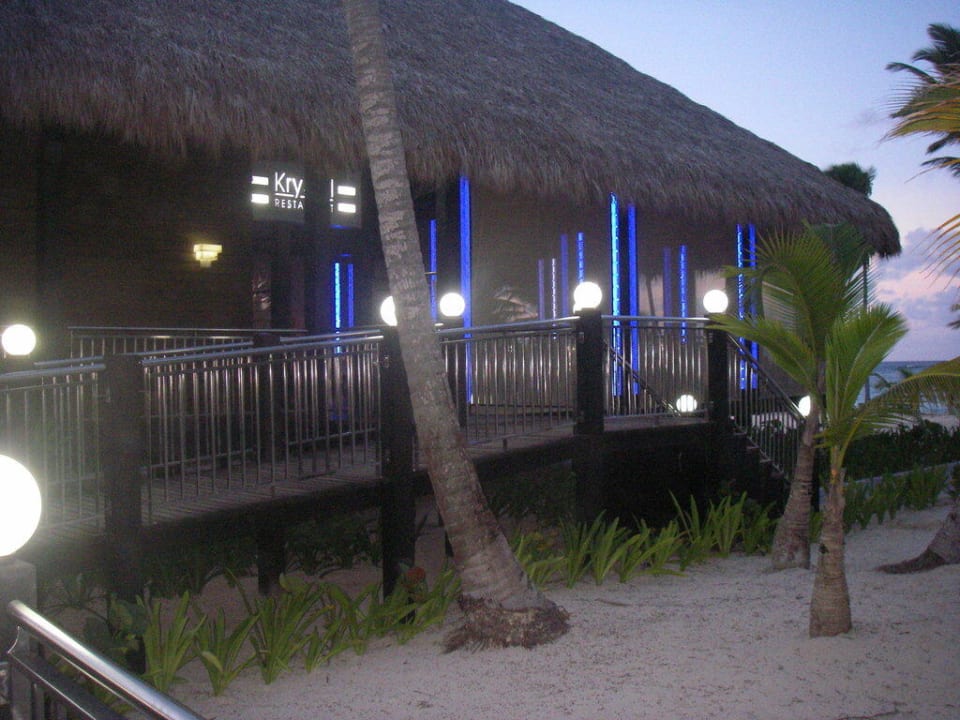 Crystal abends Richtung Strand Hotel Riu Palace Macao - Adults only