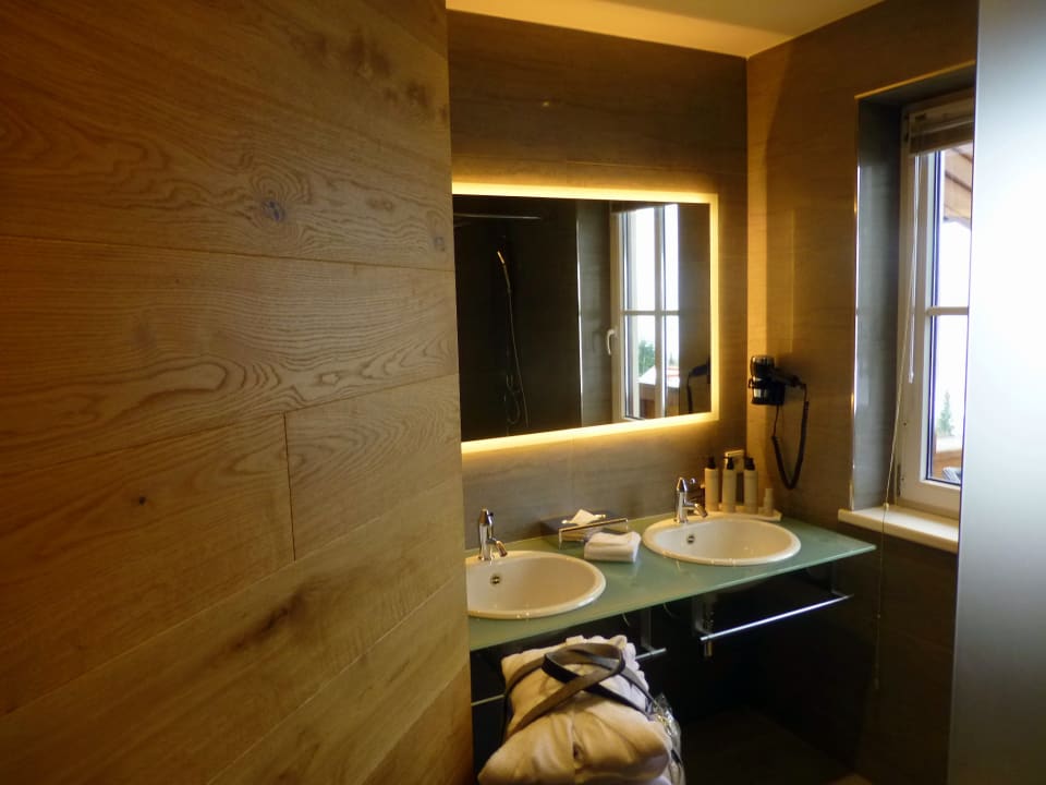 Bad mit Doppelwaschbecken Sonnhof Alpendorf - Adults only