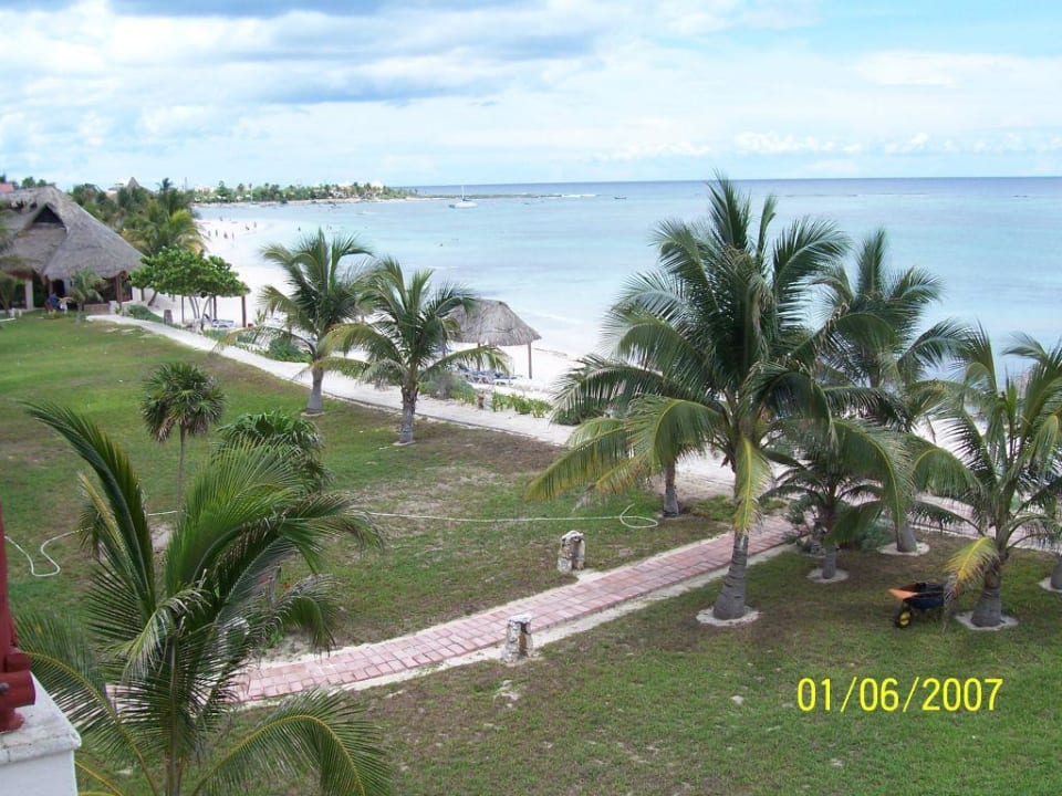 Unser Zimmer mit dem wunderschönen Meerblick Akumal Bay Beach & Wellness Resort