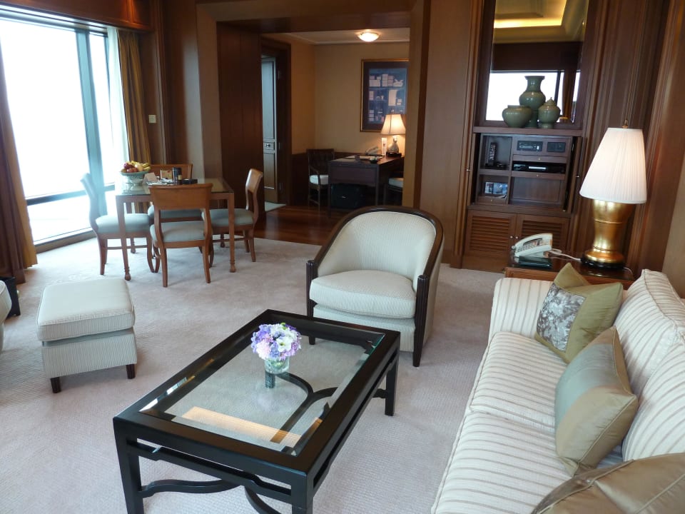 Grand Deluxe Suite - Wohnzimmer Hotel The Peninsula Bangkok