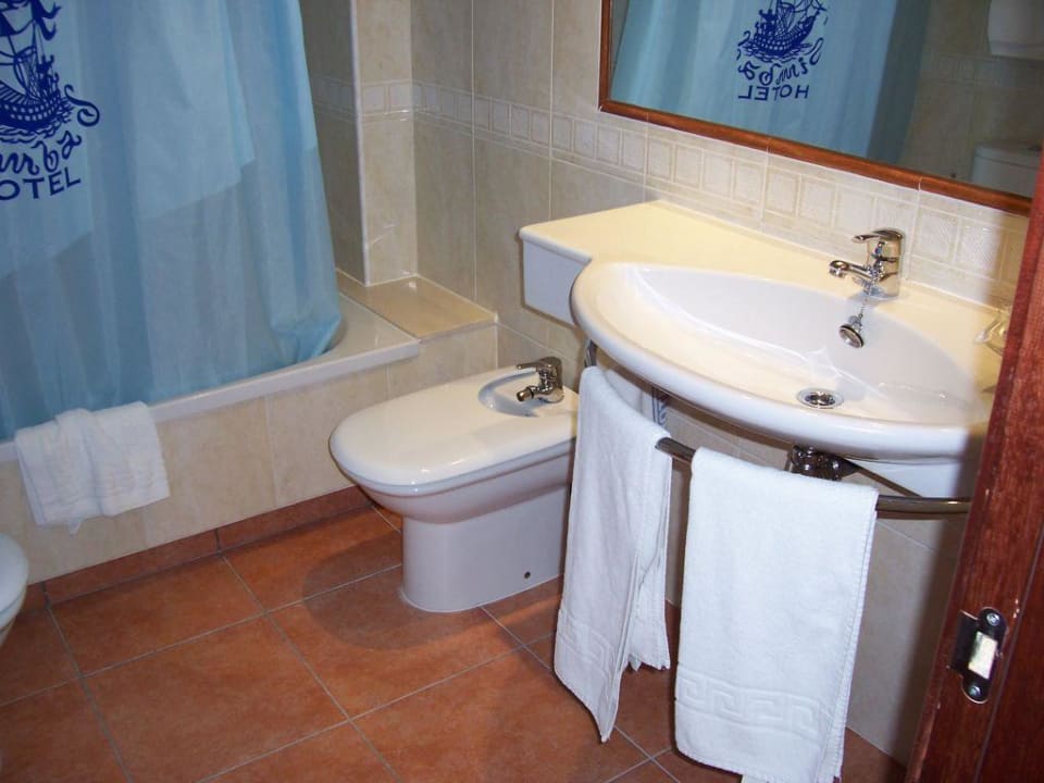 Das Badezimmer Hotel Simbad