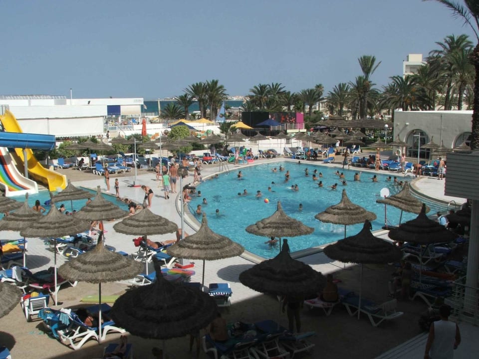 Blick vom Balkon (221) El Mehdi Beach Resort