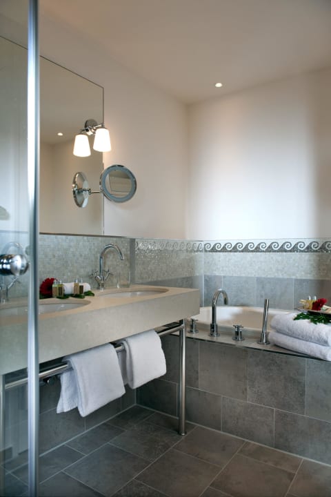 Badezimmer Toscana Hotel Elbflorenz Dresden