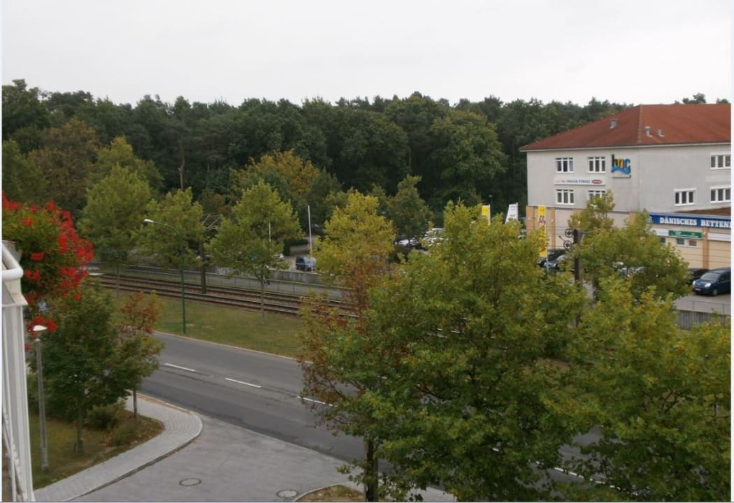Vom Balkon aus Hotel Ascot-Bristol