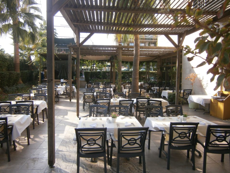 Restaurant aussen Can Garden Resort