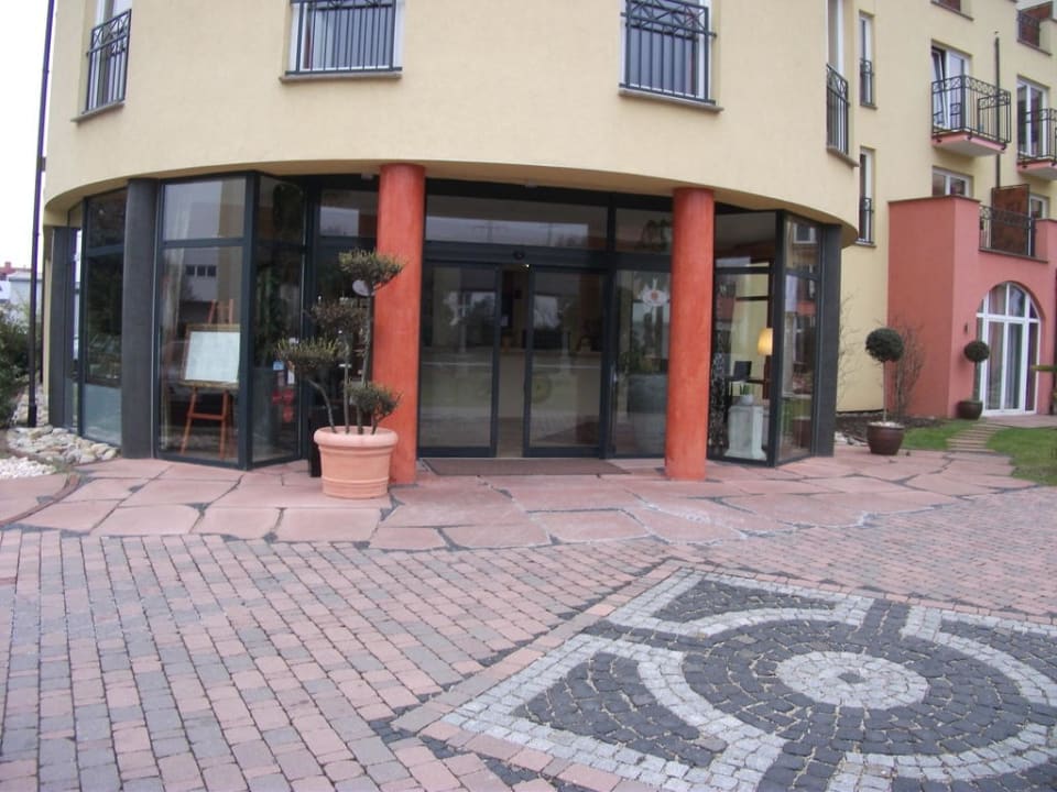 Eingangsbereich Hotel Villa Toskana