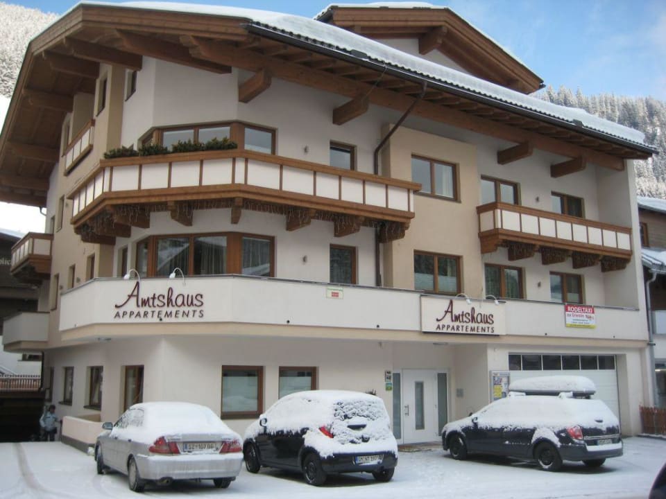 Blick auf das Amtshaus Amtshaus Appartements