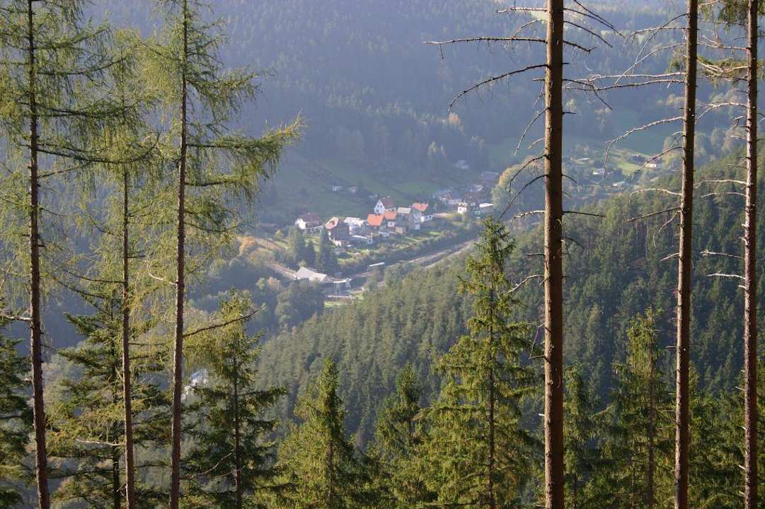 Blick auf Obstfelderschmiede Vital-Hotel am Thüringer Wald