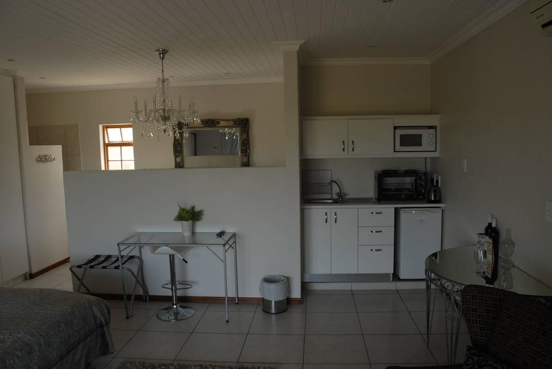 Kochnische und "Badbereich" Hotel Melkboomsdrift Lodge