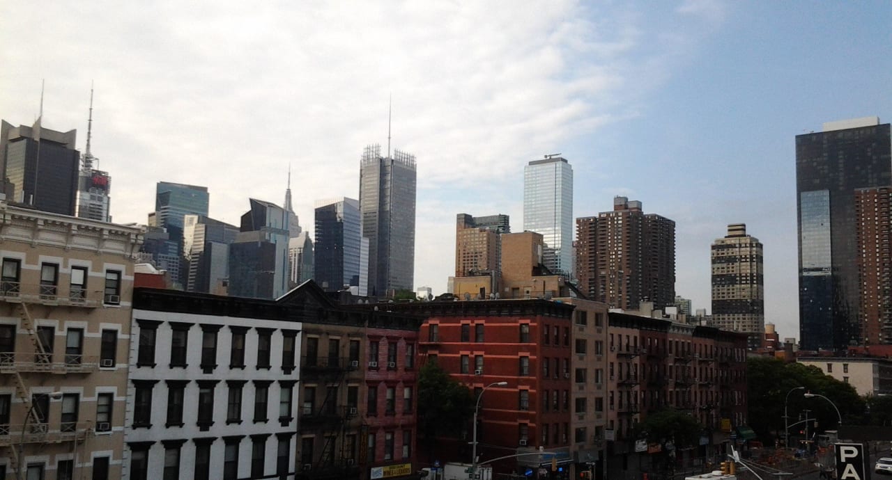Blick aus Zimmer 411 The Skyline Hotel New York