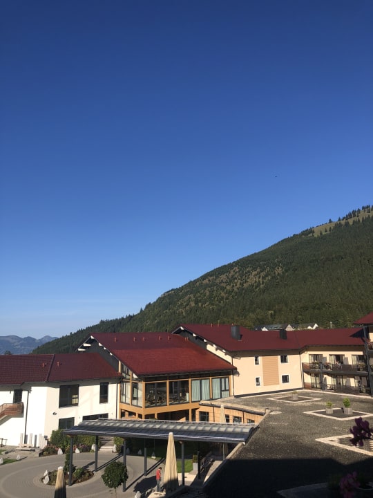 Ausblick Panoramahotel Oberjoch
