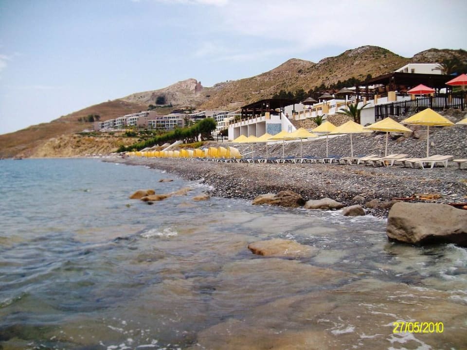 Blick auf den Strand Dimitra Beach Hotel & Suites