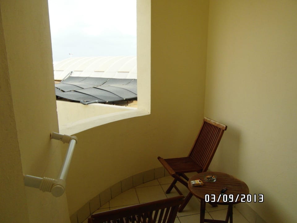 Balkon-Ausblick Hotel Green Palm