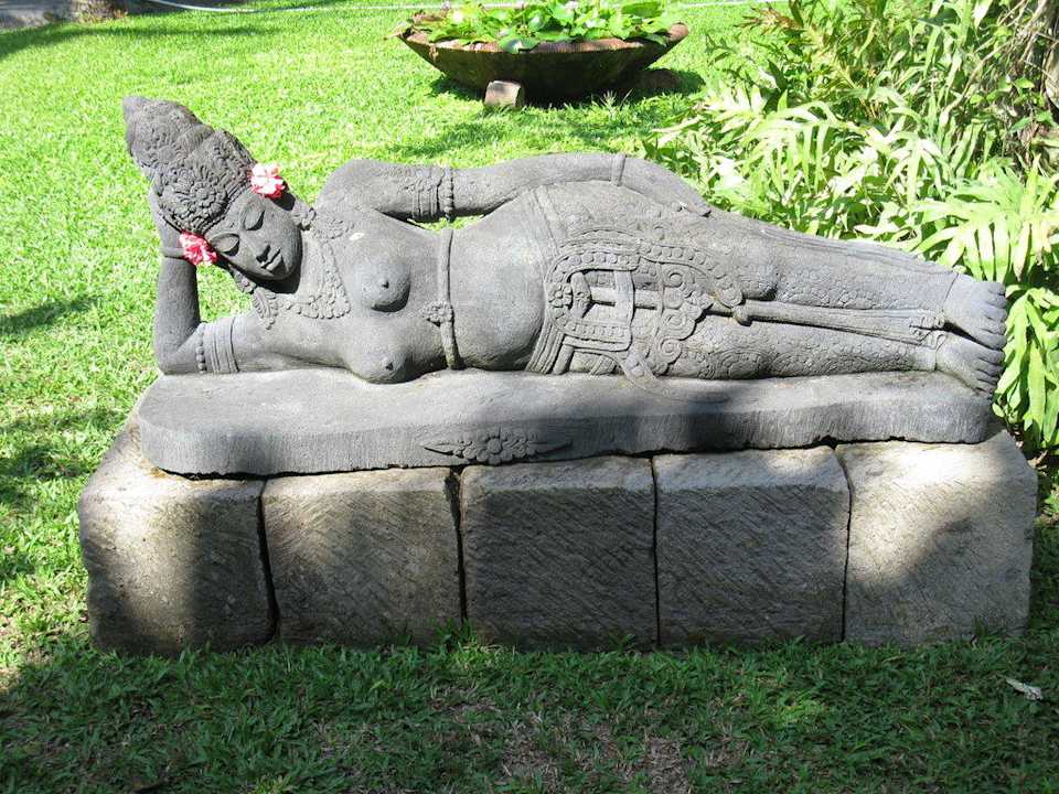 Eins von vielen netten Details rund ums Hotel! Puri Santrian