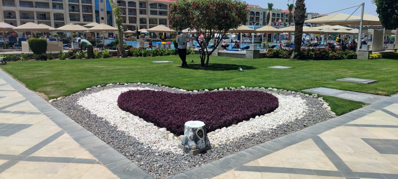 Gartenanlage Pickalbatros White Beach Resort - Hurghada