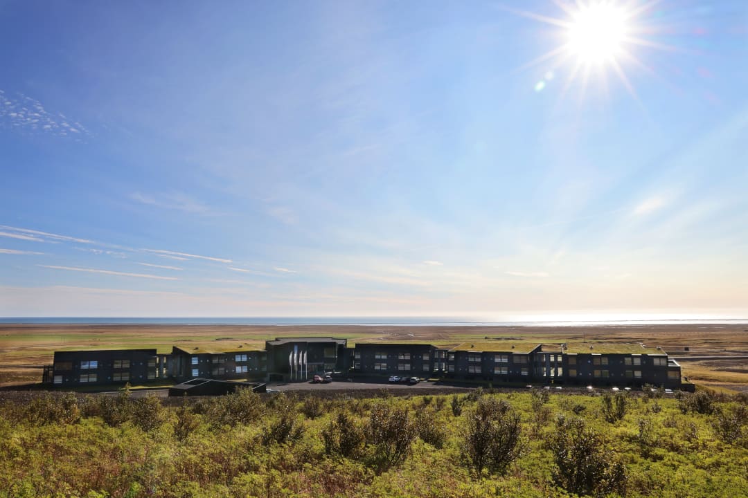 Außenansicht Fosshotel Glacier Lagoon