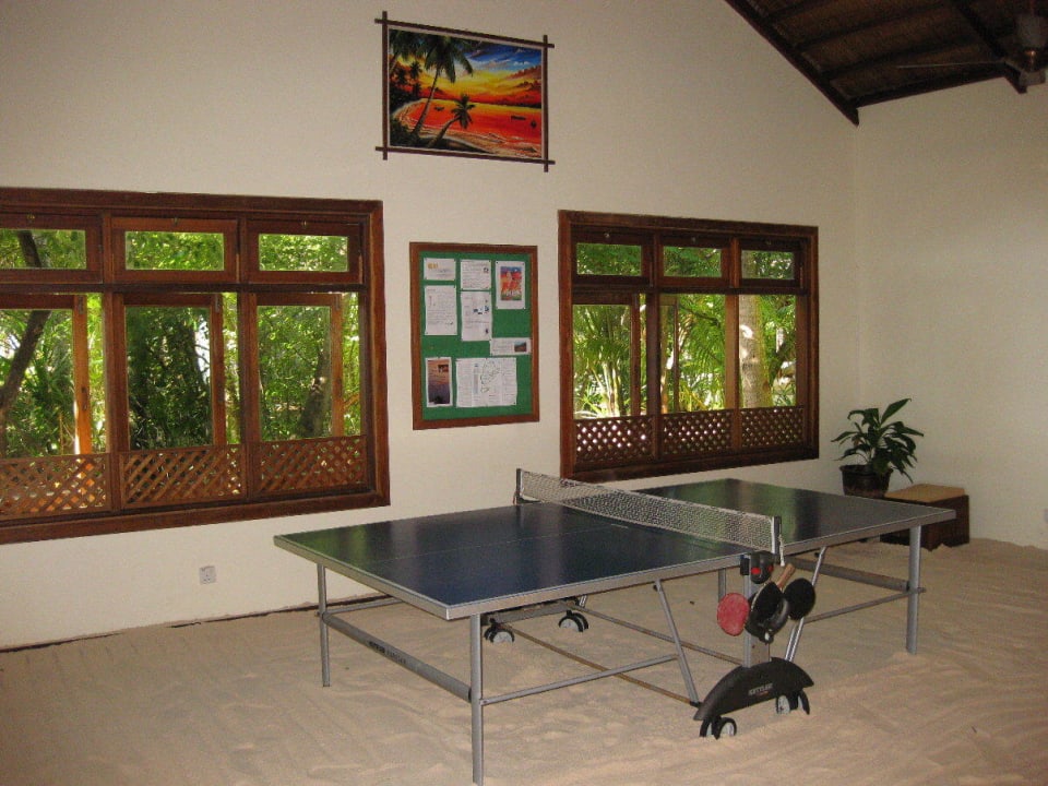 Tischtennis NH Collection Maldives Reethi Resort
