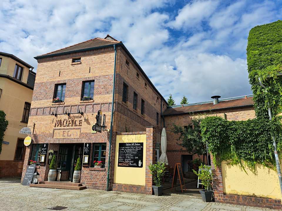 Außenansicht Pension Zur alten Mühle