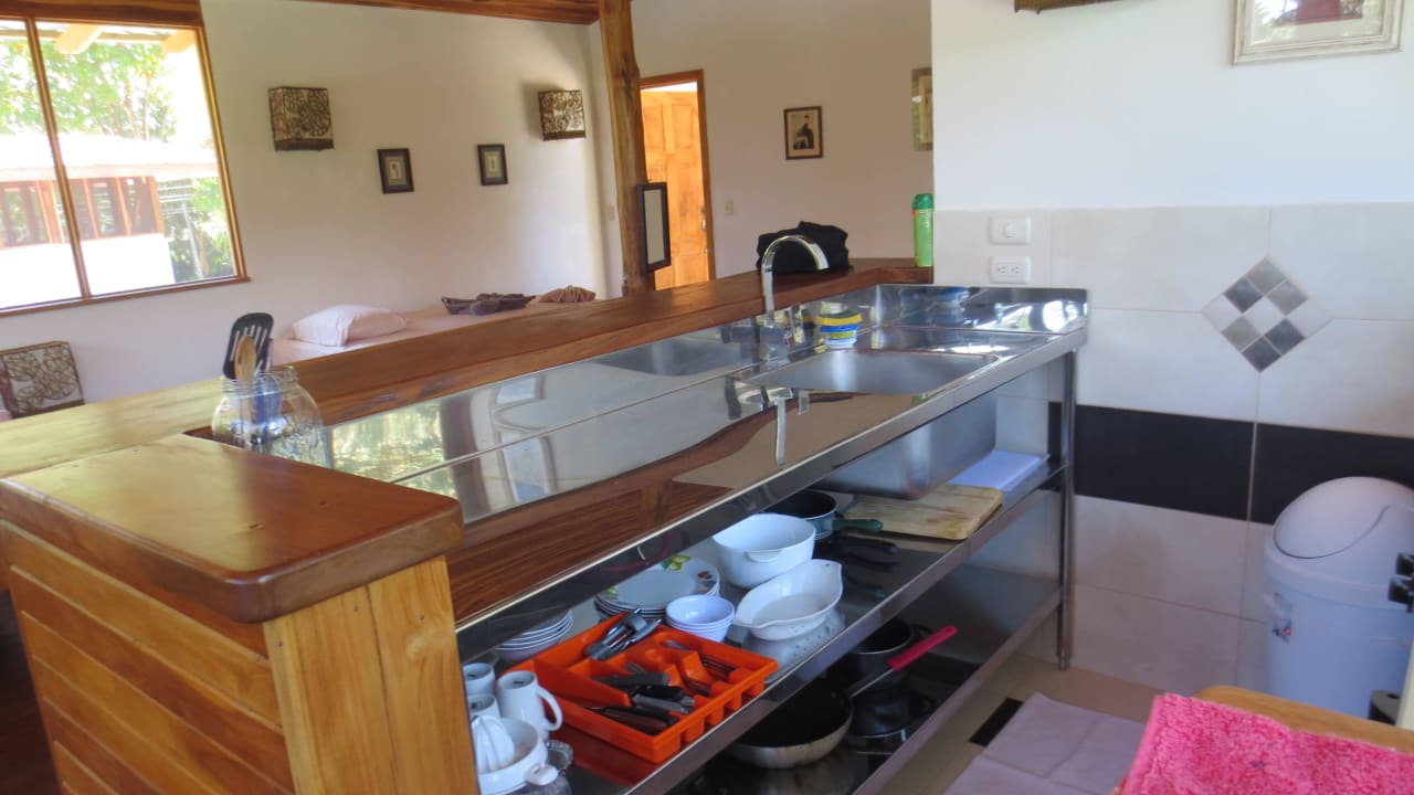 Küche Deluxe Zimmer Casa Aba Matapalo