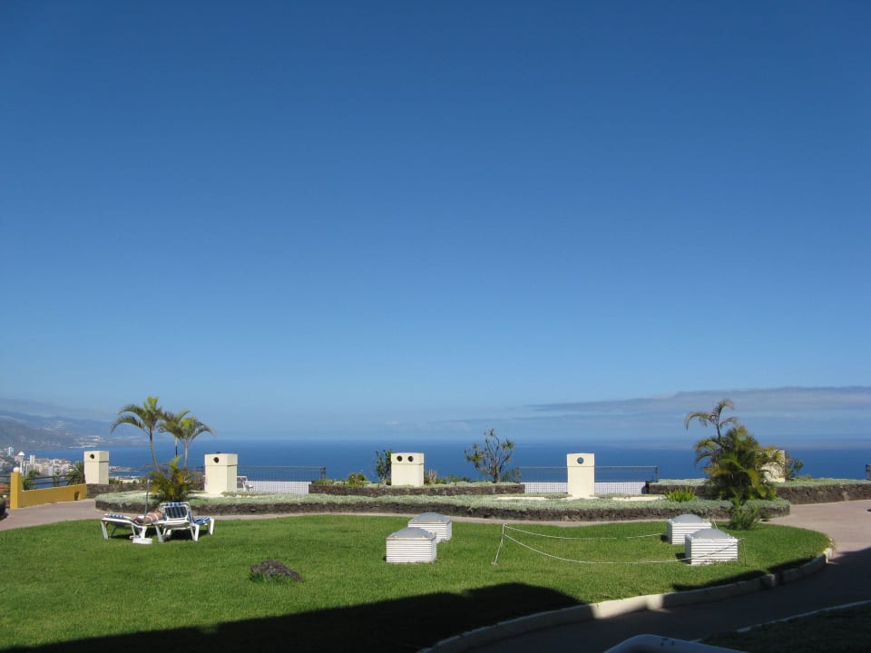 Ausblick von der Zimmerterrasse aufs Meer Coral La Quinta Park Suites