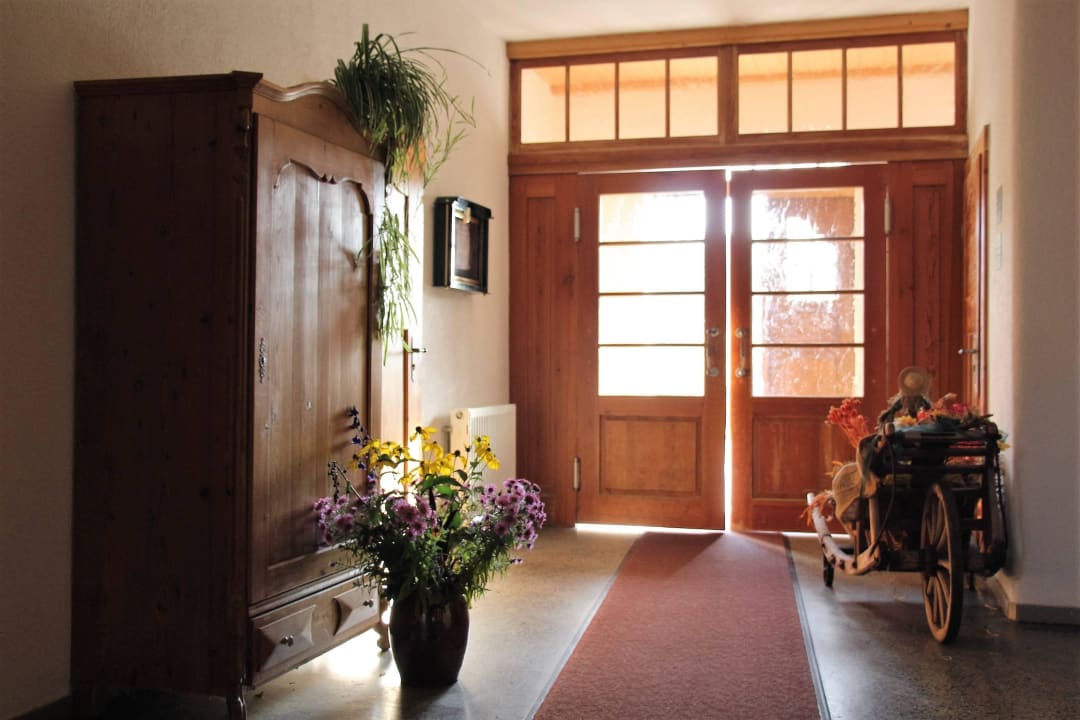 Eingangsbereich Pension Rotes Haus