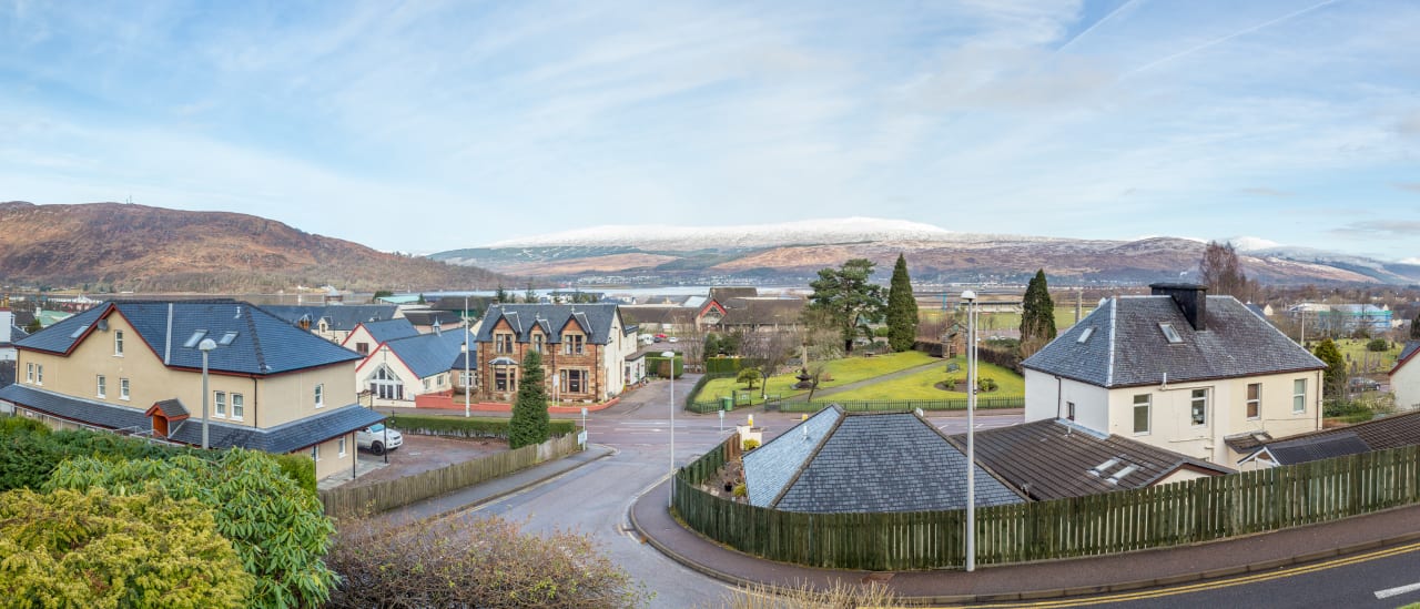 Ausblick Guisachan Guesthouse