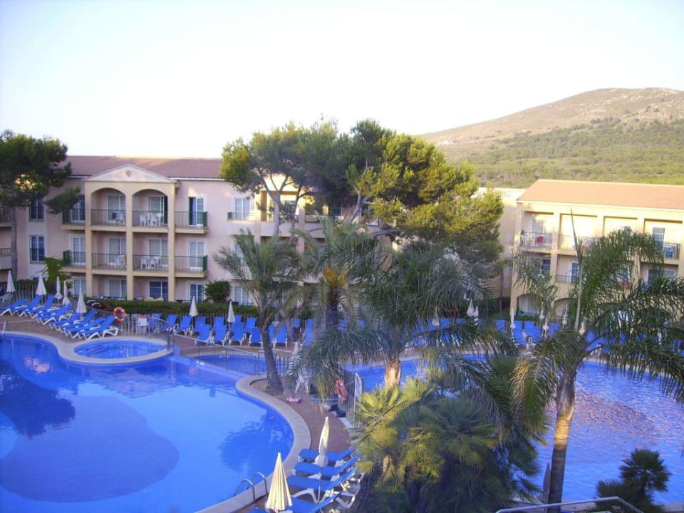 Blick vom Restaurant Zafiro Cala Mesquida