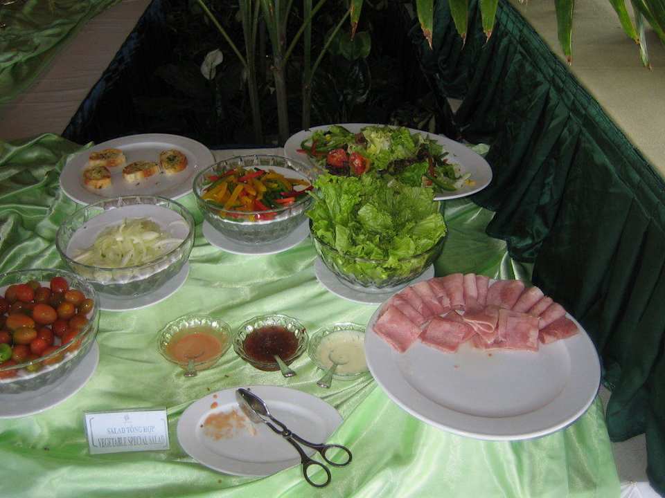 Das Frühstücksbuffet Hotel Sasco Blue Lagoon Resort