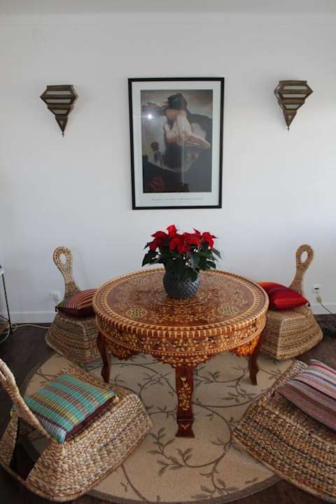 Sala de té / juegos Tres Bandeiras Guest House B&B