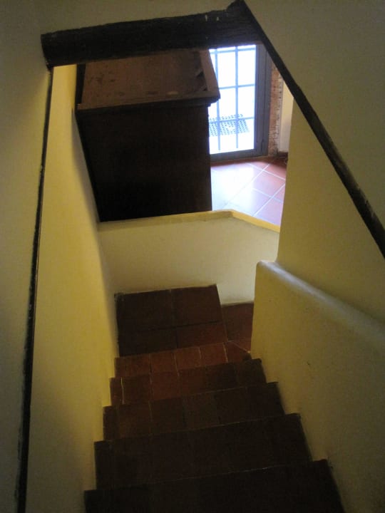 Treppe zum EG Hotel Borgo San Luigi