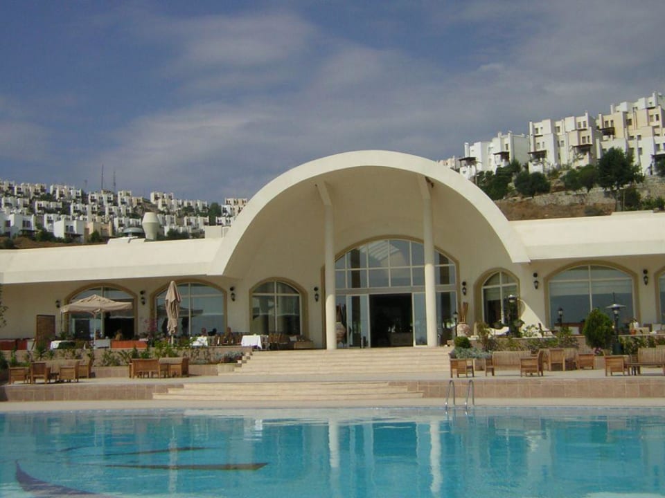 Lobby und Hotelpool Yasmin Resort Bodrum