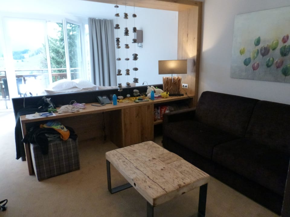 Blick ins Zimmer Hotel Chesa Monte