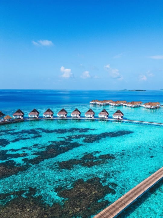 Außenansicht Machchafushi Island Resort & Spa Maldives, The Centara Collection