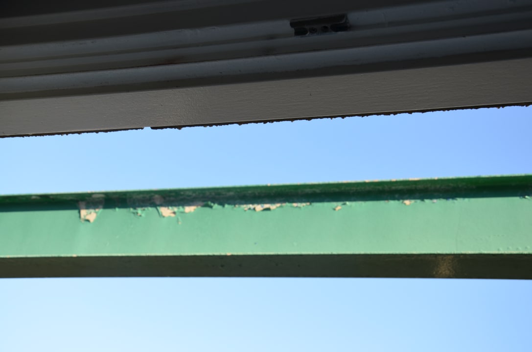 T-Träger vom Balkondach  Fletcher Badhotel Callantsoog