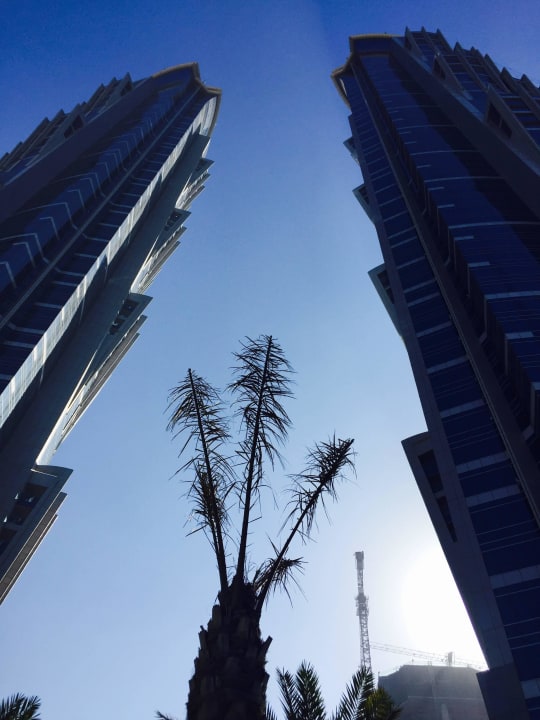 Außenansicht JW Marriott Marquis Hotel Dubai