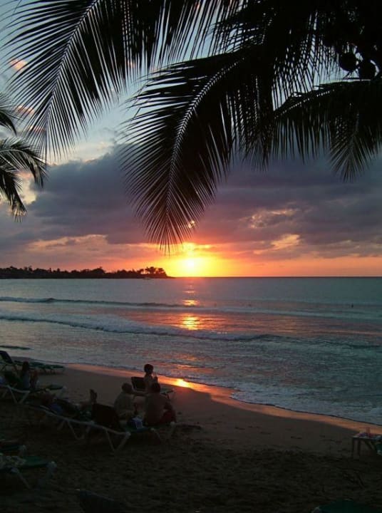 Sonnenuntergang Hotel Riu Palace Tropical Bay