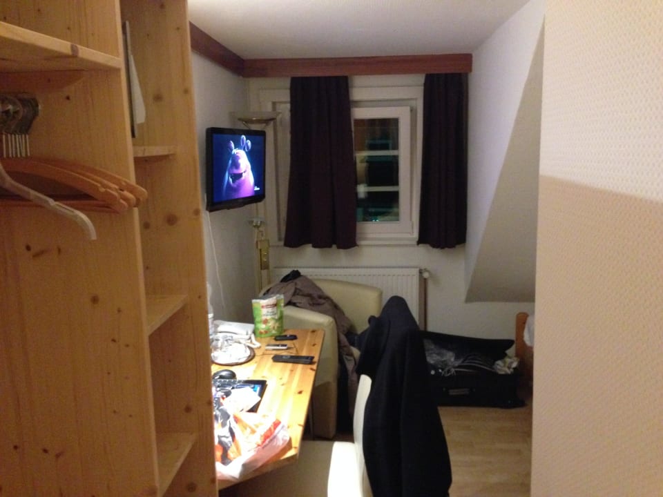 Zimmer 46 - Raum, TV Hotel Die Tanne