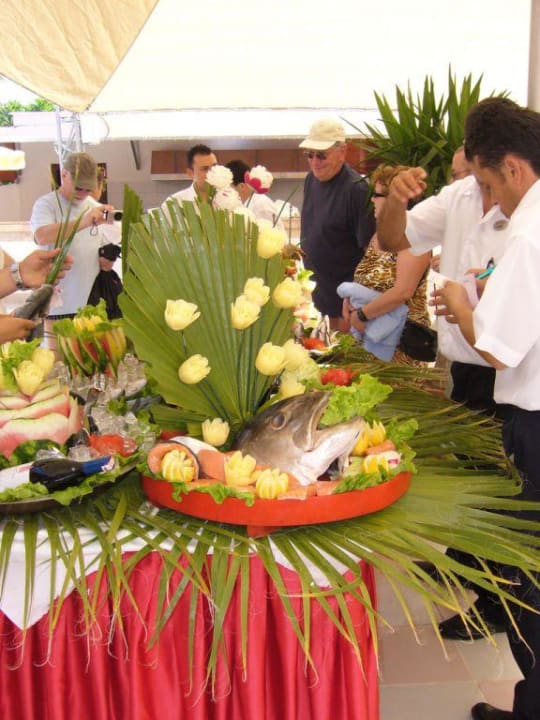 Fischbuffet Miramare Queen Hotel
