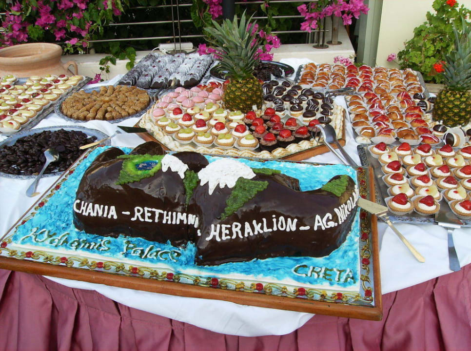 Nachspeisenbuffet griechischer Grillabend Hydramis Palace Beach Resort