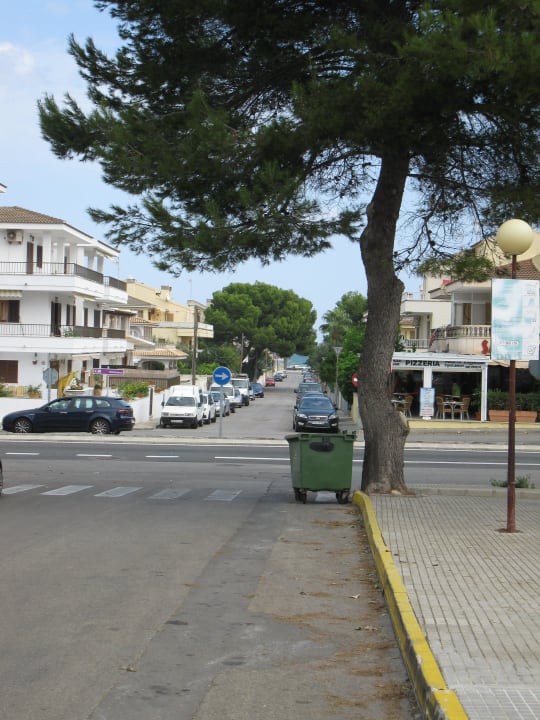 Der Weg zum Strand Zafiro Mallorca