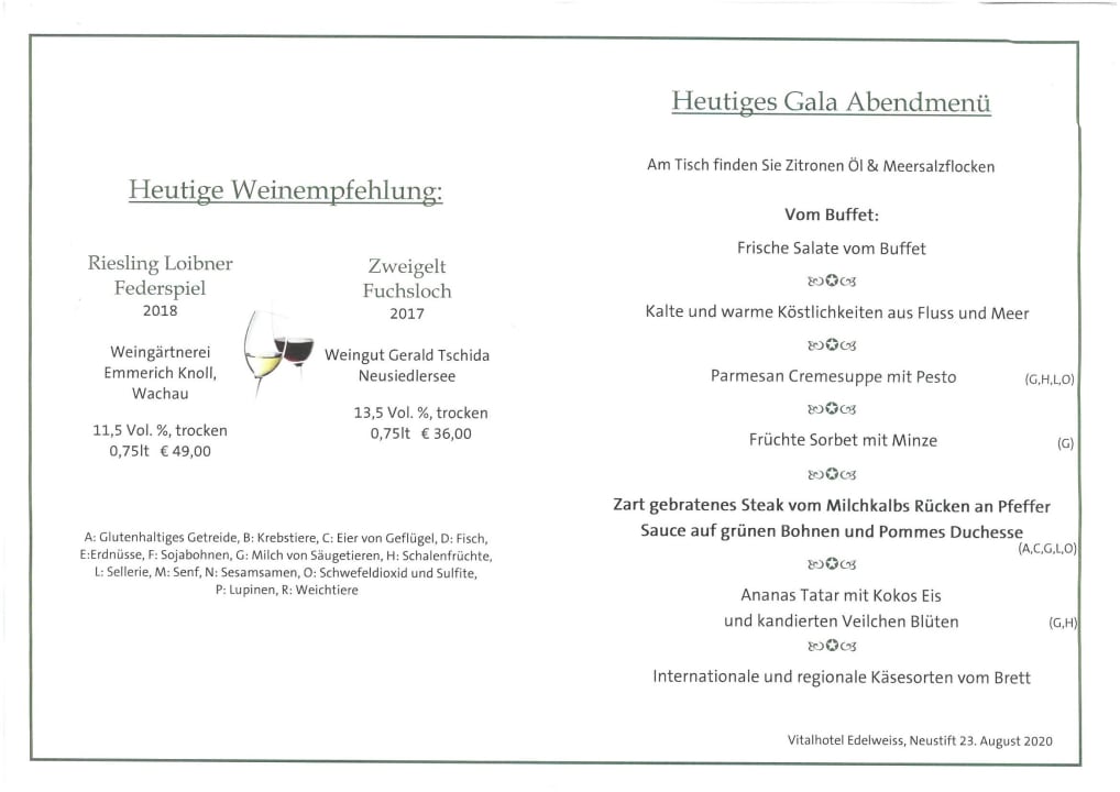 Gastro Vitalhotel Edelweiss