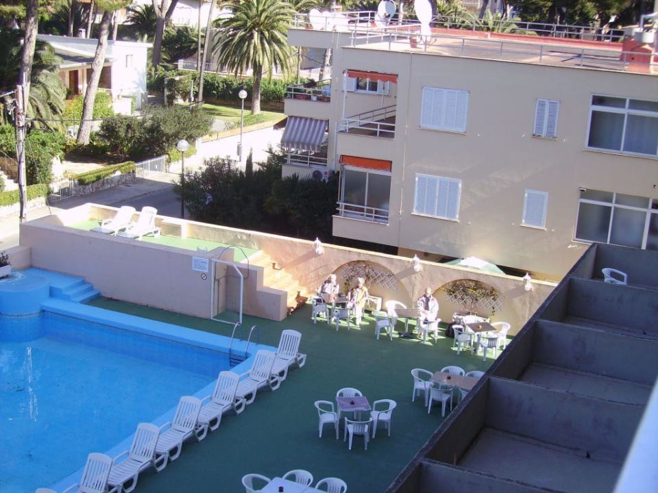 Blick vom Balkon des Hotel Cactus Hotel Vibra Palma Cactus