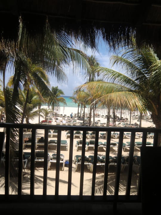 Ausblick vom Beach Restaurant Hotel Riu Tequila