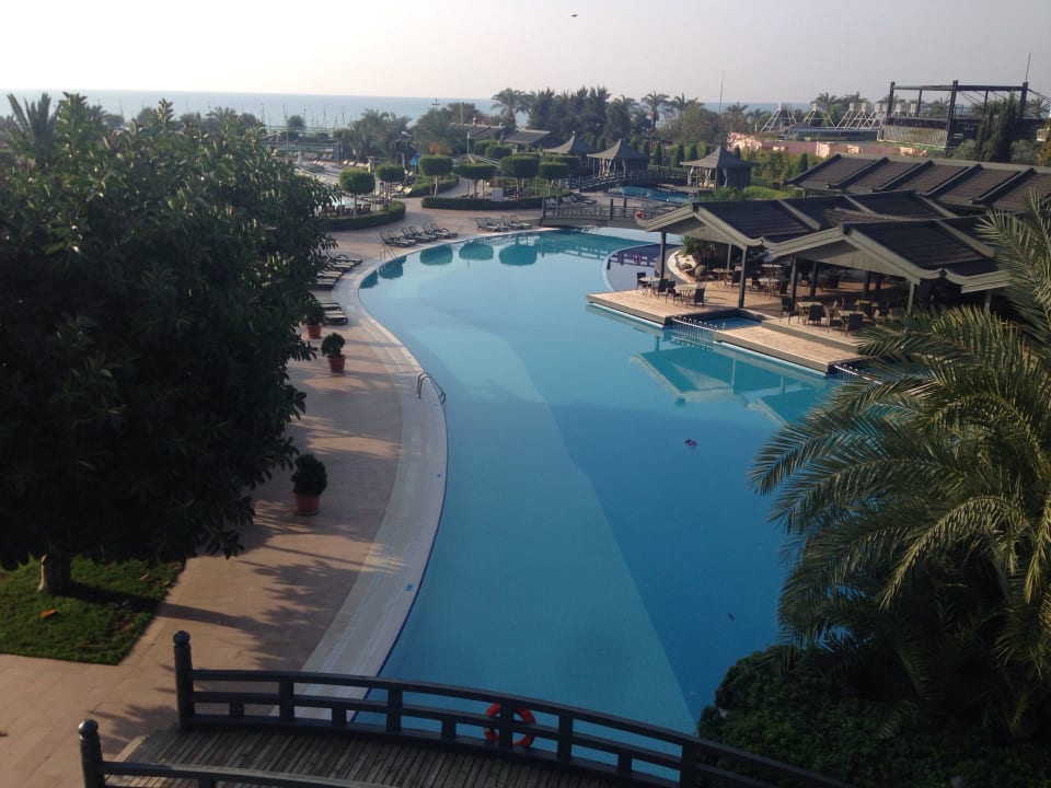 Ausblick vom Frühstück  Limak Lara Deluxe Hotel & Resort