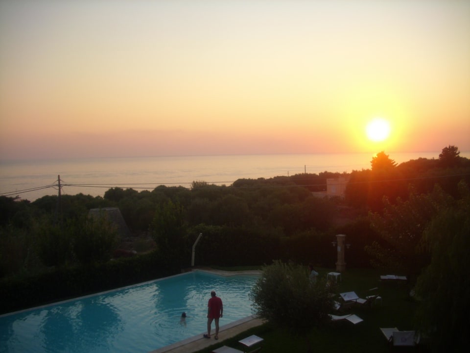 Blick vom Zimmer Hotel Montecallini