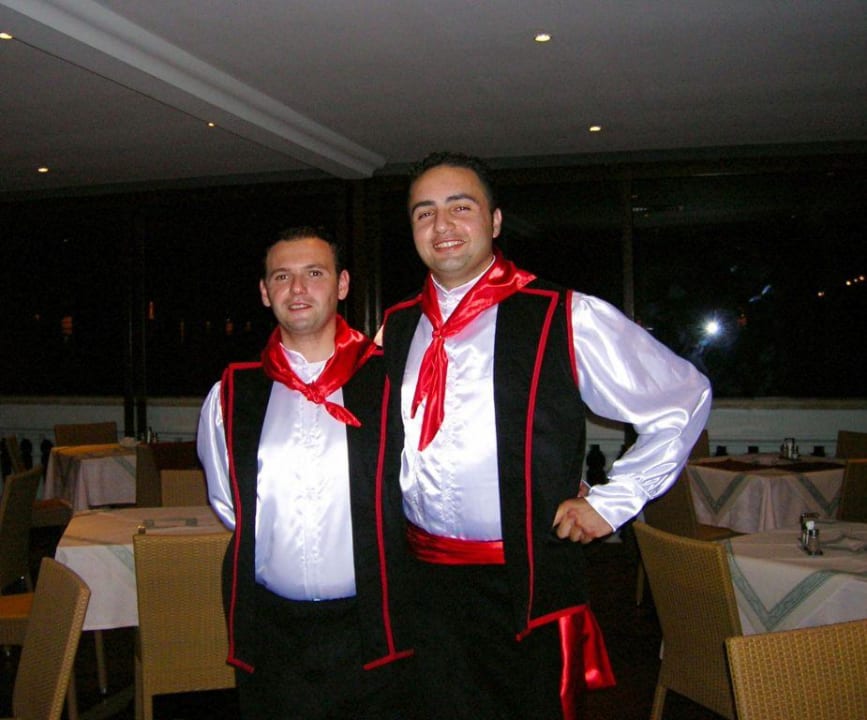 " Kellner in kalabresischer Tracht " Aldiana Club Rocca Nettuno Calabria
